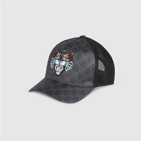casquette gucci chat